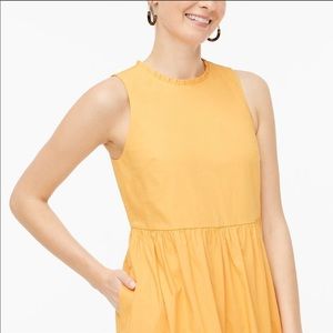 NWT JCrew Sleeveless Tiered dress, size 4